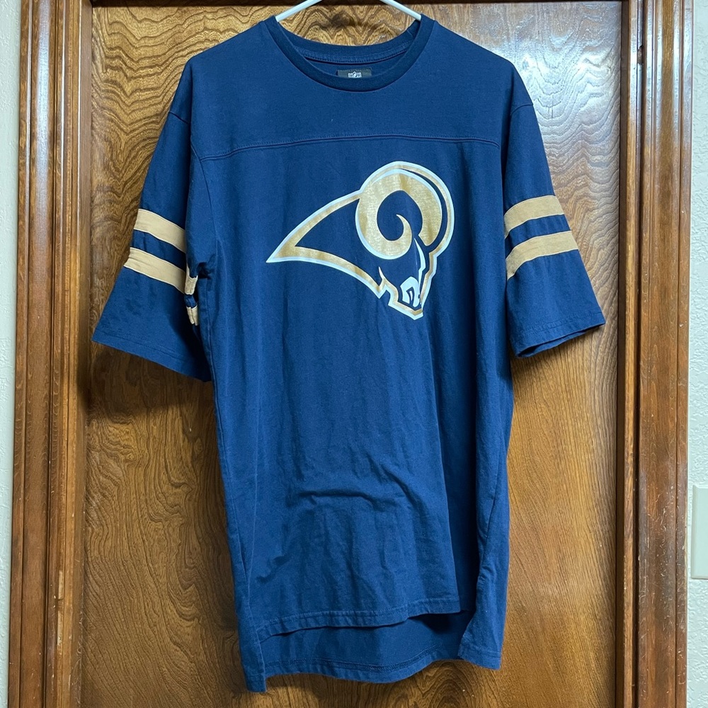 NFL Team Apparel St. Louis Rams T shirt Size Small Mens